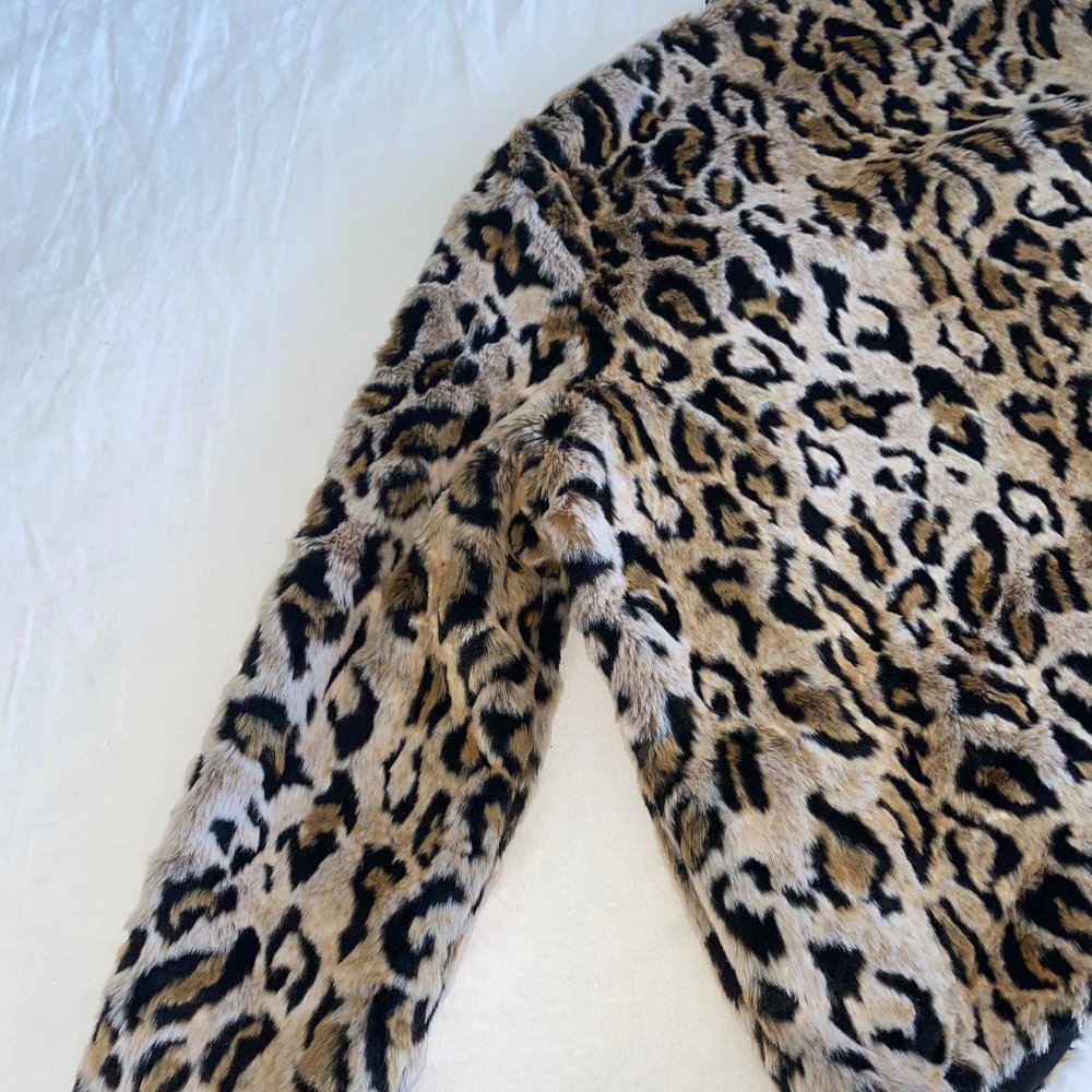 Leopard Furry Jacket